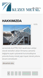 Mobile Screenshot of kuzeymetal.com